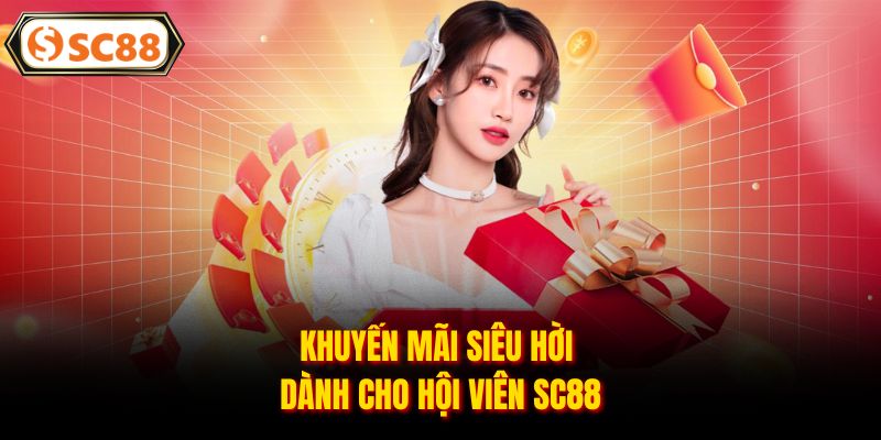 Khuyến mãi siêu hời dành cho hội viên SC88